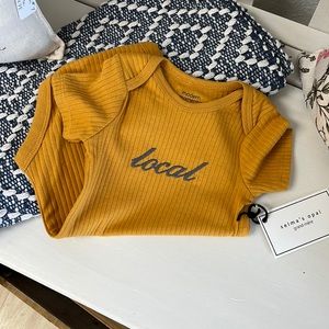 NWOT embroidered onsies